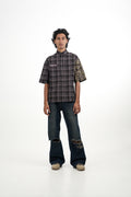 PORTSIDE 13 – Charcoal Cotton Oversized Shirt